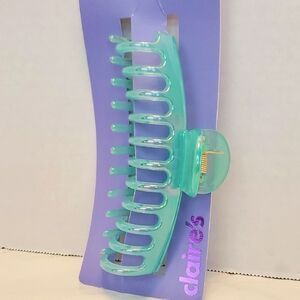 Claire's Turquoise Hair Claw Clip
